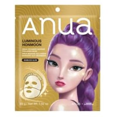 Anua - Kpop Demon Hunters Golden Pattern Ceramide Barrier Collagen Mask 29g x 1 sheet
