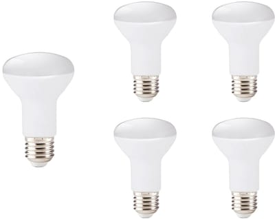 Kobi LED Reflectorlamp R63 E27 8W - 700lm - 4000K - 230V - Voor Grote Ruimtes, Werkplaats of Winkelverlichting - 5 stuks