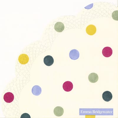 Emma Bridgewater - Polka Dots - Servetten Placemats Rond Papier - 24 stuks