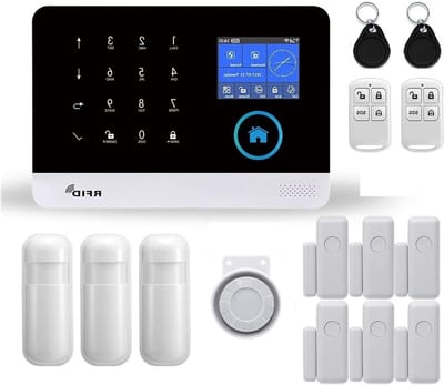 Huisbeveiligingssysteem - Draadloos Alarm - Veiligheid Thuis - 4G GSM Connectiviteit - 2.54 cm - Wit