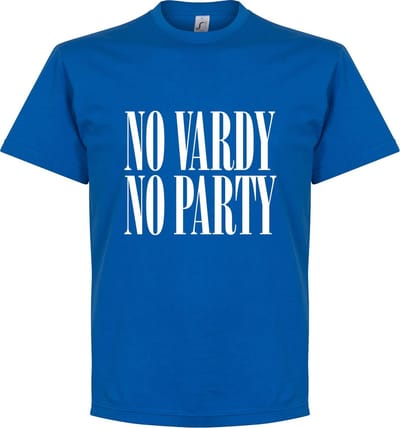 No Vardy No Party T-Shirt - XXL