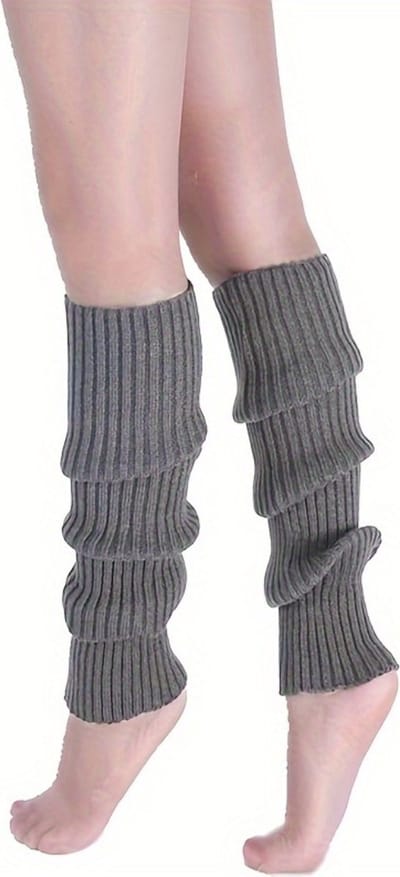 Livano Beenwarmers - Dames - Overknee - Ballet - Wol - Kniekousen - Leg Warmers - Warm - 1 Paar Wit