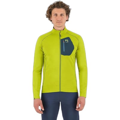 Karpos Pomedes Tech Fleece Met Volledige Rits Geel M Man