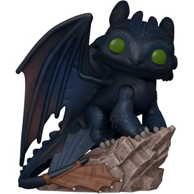 Hoe tem je een draak Toothless (Pop! Deluxe) vinylfiguur 1792 Unisex Funko Pop! - meerkleurig - Standard
