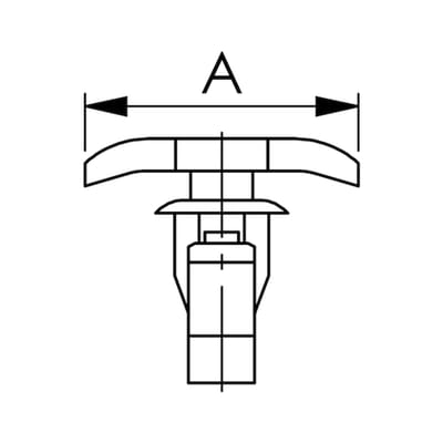 Wurth - Portierafdichtclip met spreidplug - Portierafdichtclip Type S x 50 st