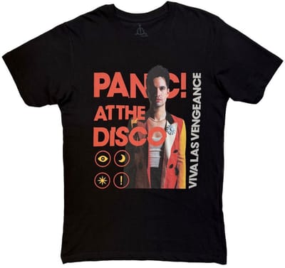 Panic! At The Disco - Viva Photo Heren Tshirt - S - Zwart