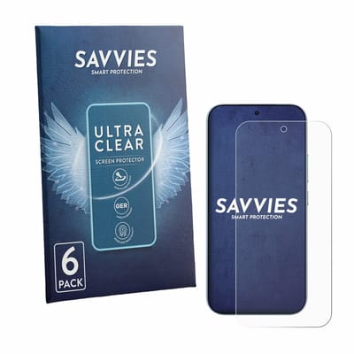 Savvies - Screenprotector voor Xiaomi 17T - Folie Beschermfolie transparant 6 Stuks
