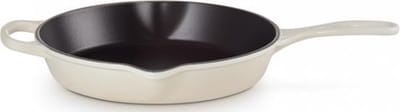 Le Creuset Skillet Signature - Meringue - Ø 26 cm - Geëmailleerde Anti-aanbaklaag - Geschikt voor Alle Warmtebronnen, inclusief Inductie - Vaatwasserbestendig - Levenslange Garantie