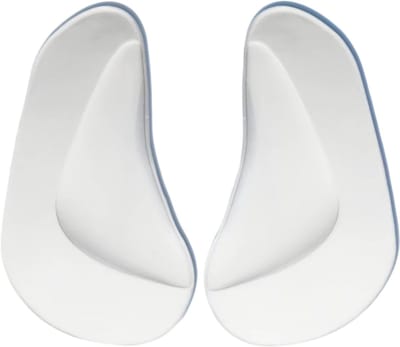 Orthopedische Kinder Zolen – Steunzolen voor Kinderschoenen, Platvoeten, Kindervoet Ondersteuning, Siliconen Gel Inlegzolen voor Plantar Fasciitis - Transparant- Maat S