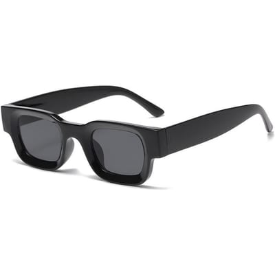 Duurzaam Hoge Kwaliteit Retro Ontwerper Stijl Trendy High End Edgy Punk Vierkant Vormig Vrouwelijk Voor Zowel Man Zonnebrillen As The Picture