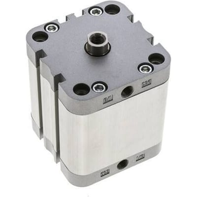ISO 21287 Compacte Dubbelwerkende Cilinder 63-40mm - Magnetisch
