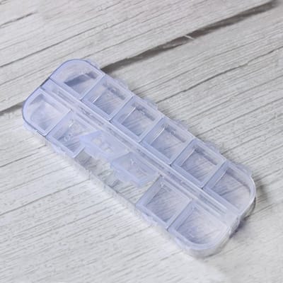 Sierradendoos // Pillendoosje //  Sorteerdoosje // Opbergdoosje // 12 vakjes