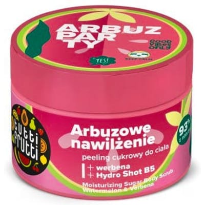 Tutti Frutti Moisturizing Sugar Body Scrub Watermelon &amp; Verbena 300 g