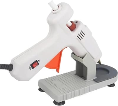 Hete Lijmpistool - Doe-het-zelf Gereedschap - Klusjes Repareren - Snel Opwarmend - Compact Formaat - Wit