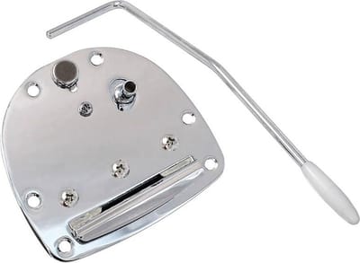 Allparts SB0211010 Chrome Tremolo Tailpiece voor Jazzmaster® en Jaguar®
