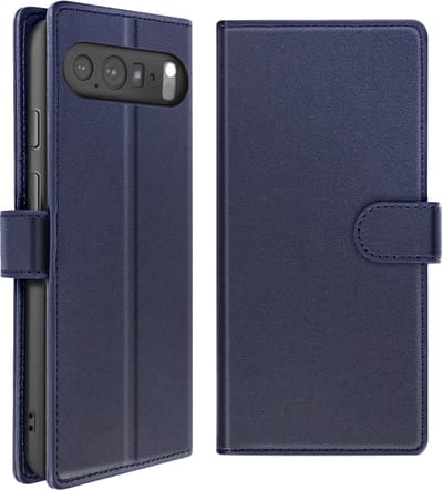 Mayaxess, Hoesje geschikt voor Google Pixel 10 Pro - 2-in-1 Magnetische Wallet, Nachtblauw