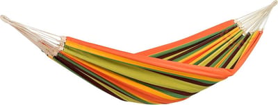 XXL Hangmat Paradiso Gestreept 250x175 cm - Handgemaakt Brazilië - Heerlijk Ontspannen tot 200 kg