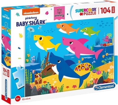 Clementoni Baby Shark Puzzel 104st.