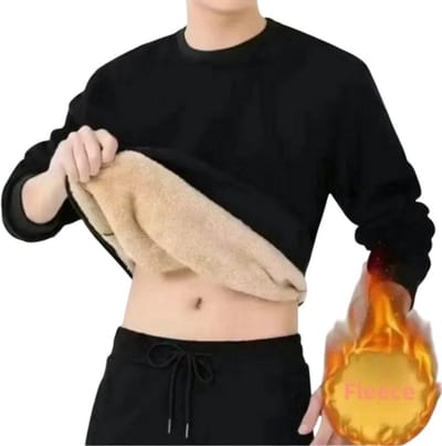 Herensweatshirt – Warme en Verstevigde Fleece Jack voor Herfst en Winter | Losse Pasvorm, Casual Sportieve Stijl – Maat XXL