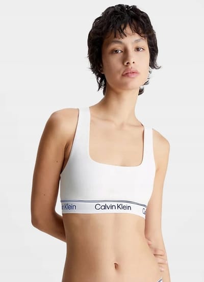 Calvin Klein - Dames Beha - Wit - Zacht - Logo