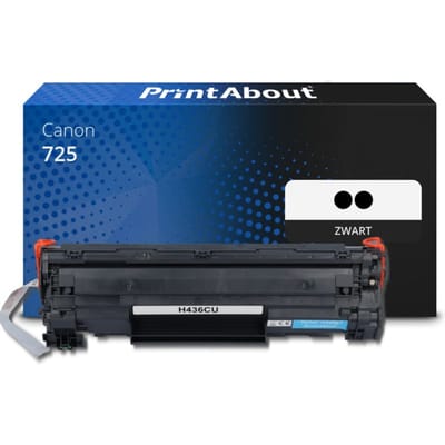 PrintAbout huismerk Toner 725 Zwart Multipack Geschikt voor Canon
