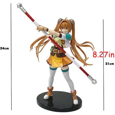 21cm Eiyuu Densetsu: Sora no Kiseki SC Anime Figuur Estelle Bright Actiefiguur Joshua Bright Figuur PVC Verzameling Model Duurzaam Speelgoed brown