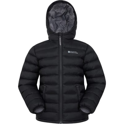 Mountain Warehouse Kinder/Kids Seasons II gewatteerde jas (Zwart)