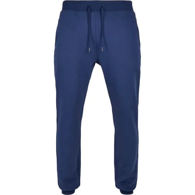 Urban Classics - Organic Basic Heren joggingbroek - S - Blauw