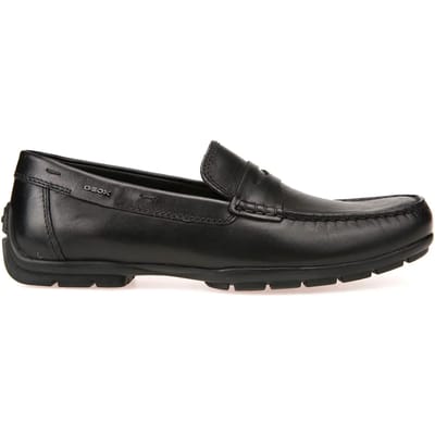 GEOX MONER W 2FIT HEREN Loafers - ZWART - Maat 42,5