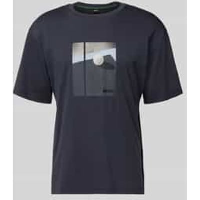 Relaxed fit T-shirt van puur katoen, model 'JOIN'