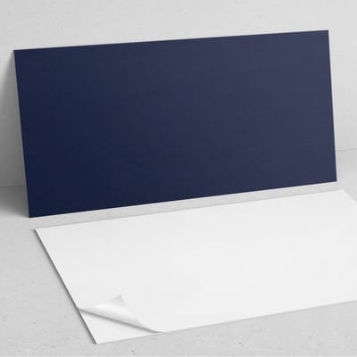 Coloray Wandpanelen Zelfklevend - Kleur: donker marineblauw PVC Wandpaneel - 100 cm x 50 cm - Marine Wandbekleding Zelfklevend - 1 stuk - Eénkleurige Wandpanelen Zelfklevend - Wandpanelen Keuken - Wandpaneel Badkamer