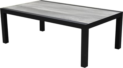 Vegas lounge tuintafel aluminium antraciet