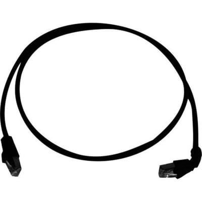Telegärtner 100008489 RJ45 Netwerkkabel, patchkabel CAT 6A S/FTP 3.00 m Zwart Vlambestendig, Halogeenvrij 1 stuk(s)