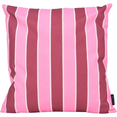 NOVÉE Sunset stripe pink outdoor kussenhoes | 45x45 cm | katoen/polyester