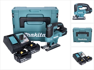 Makita DJV184RTJ 18V Decoupeerzaag met 2x 5Ah accu en lader in MBOX - Krachtige en Veelzijdige LXT Decoupeerzaag