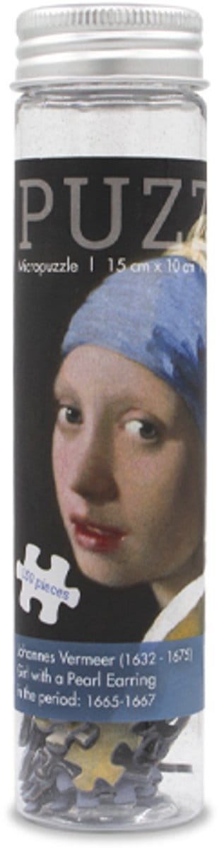 Lanzfeld - Puzzel Volwassenen - Micropuzzel - 150 Stukjes - Johannes Vermeer - Meisje Met De Parel - Kunst