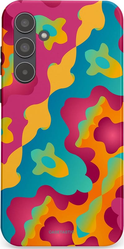 Casetastic Hoesje Geschikt voor Samsung A55 - Stijlvolle Beschermende Duo-layer Case - Vlektastisch