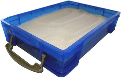 Draagbare Zandbak met Deksel voor Kinderen - Compact en Waterdicht Speelgoed