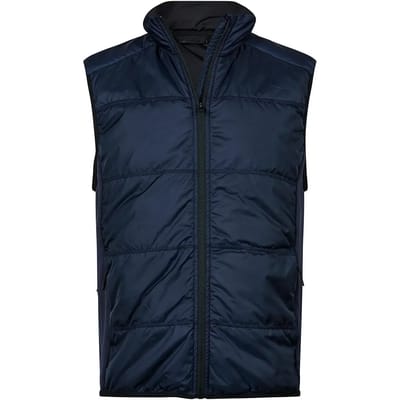 Tee Jays - Hybrid-Stretch Bodywarmer - Navy/Navy maat M