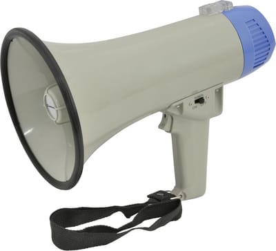 Adastra L10 compacte megafoon 10w met sirene
