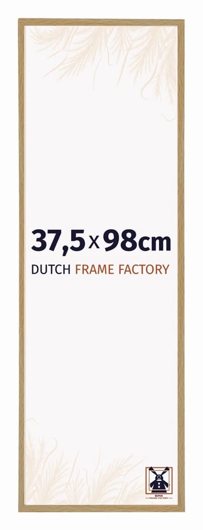 Fotolijst 37,5x98 cm - Kunststof - Beuken Licht - Easy