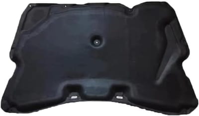 Motorkap Isolatie - Geluidsdemper Warmtepad - Motorruimte Isoleren - Hittebestendig Katoen - 100x100mm - Zwart