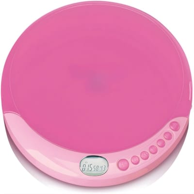 DnA® CD Speler - Draagbare CD Speler - Portable CD Speler - Roze - 15cm x 14cm x 2cm