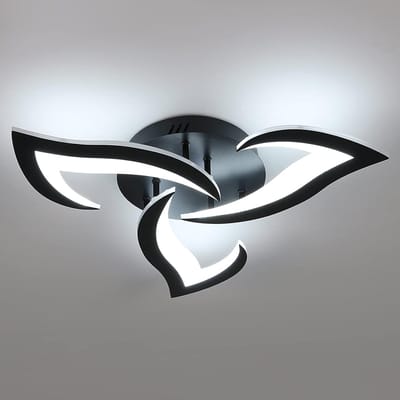 Goeco Plafondlamp - Moderne - LED - acryl - 57CM - koel wit - 6500K