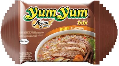 Yum Yum Noodle Soep Pak Rund - 20 x 60 gr - Voordeelverpakking