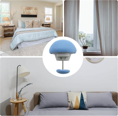 160 stuks - dekbedclips - antislip dekbed bevestigingsset - paddenstoelvormige ronde bevestigingsclips - voor dunne en dikke dekbedden, dekens, lakens, bedrokken, pantoffels, kussens - blauw - 3×2.8cm
