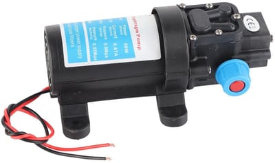 OmGoods - Dailygoody - Micromembraanpomp - Zelfzuigende Hogedrukpomp - Duurzaam en Efficiënt - 12V - 5,5 L/min - Voor Verswater - Compact en Krachtig