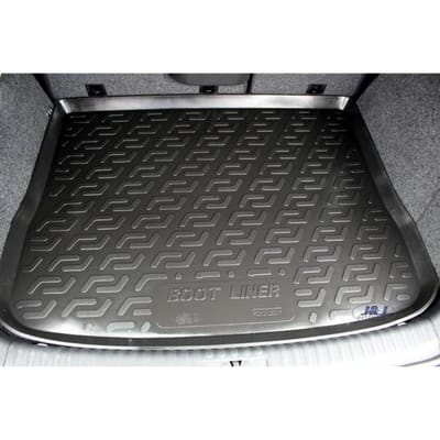 J&J AUTOMOTIVE | Tapis De Coffre Caoutchouc Premium Pour Volkswagen Tiguan 1 2007-2015 noir