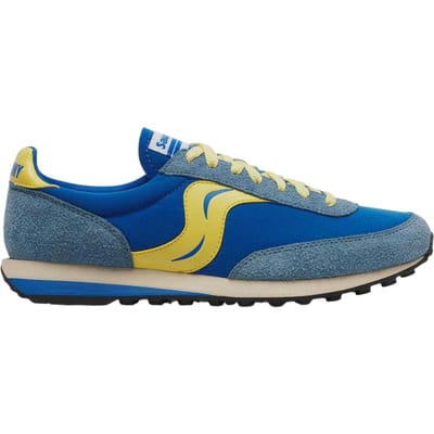 Saucony Dames 80 suède sportschoenen (Blauw)