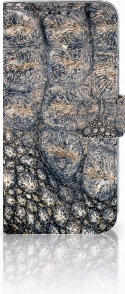 Honor 10 Lite Telefoonhoesje met Pasjes Krokodillenprint